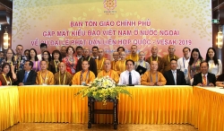 Chính phủ luôn quan tâm đến đời sống sinh hoạt tâm linh của phật tử Việt Nam ở nước ngoài
