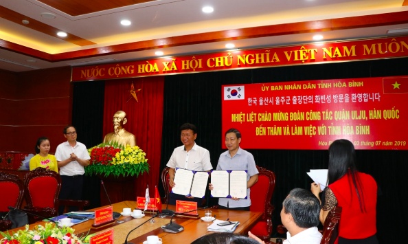 tinh hoa binh va quan ulju han quoc co nhieu co so phat trien hop tac