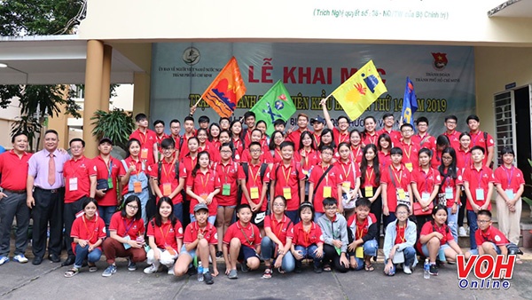 trai he thanh thieu nien kieu bao thanh pho ho chi minh lan thu 14 gan ket voi bien dao que huong