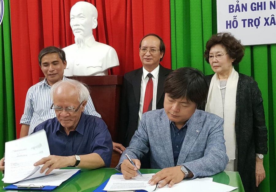 han quoc ho tro xay 10 nha o xa ho i cho gia dinh kho khan o phu yen