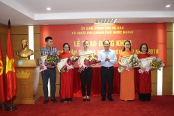 Vinh danh 37 tập thể, cá nhân xuất sắc trong công tác PCPNN năm 2018