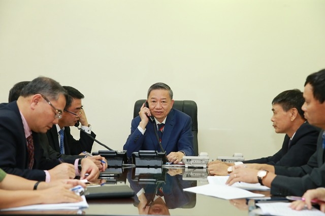 Vụ 39 người chết ở Anh: Bộ trưởng Tô Lâm điện đàm với Bộ trưởng Nội vụ Anh