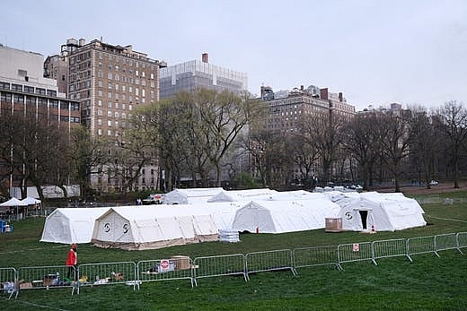 new york cap toc xay dung benh vien da chien chuan bi 2 tuan tam toi