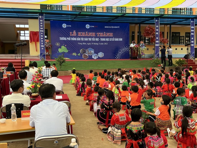 Điện Biên: Khánh thành công trình Trường học tại xã nghèo biên giới