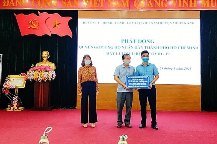 Huyện nghèo Mường Ảng (Điện Biên) hỗ trợ TP Hồ Chí Minh chống dịch