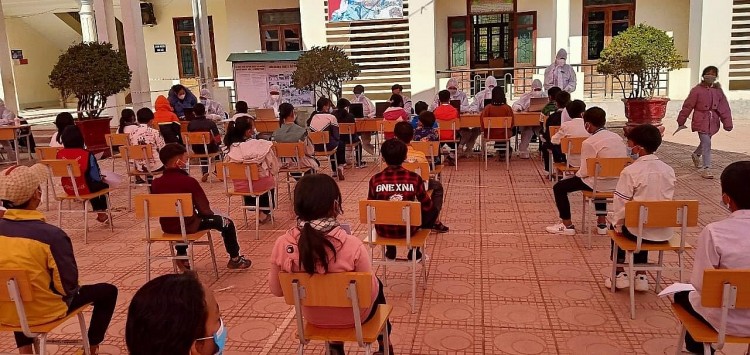 Ngành Giáo dục & Đào tạoThành phố Điện Biên Phủ thực hiện mục tiêu kép