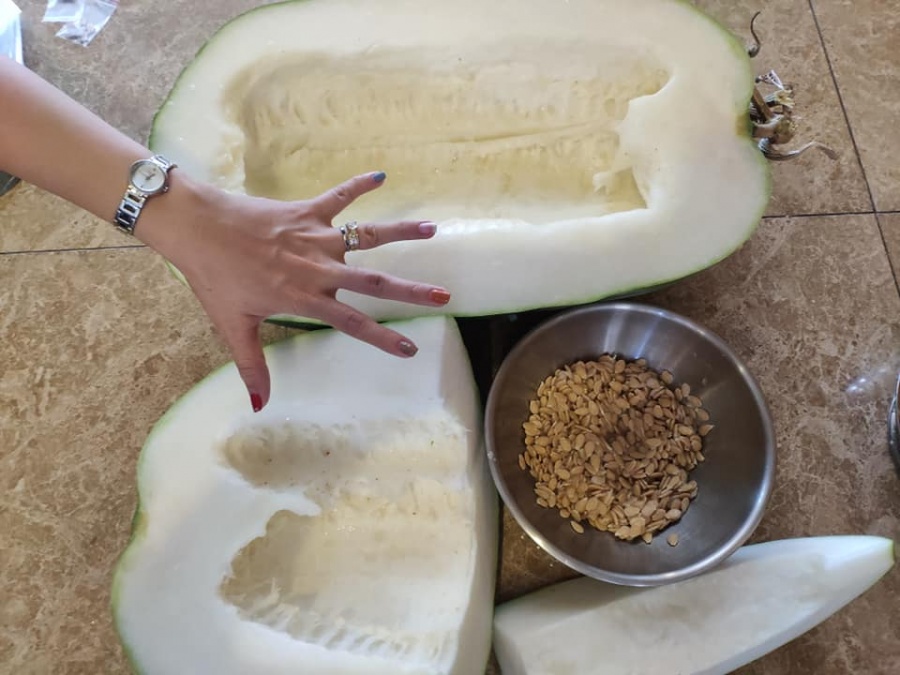 Khu vườn trên cao đủ loại rau xanh quả sạch bà ngoại ngày đêm chăm bón cho cháu thưởng thức ở Sài Gòn khu vuon tren cao du loai rau xanh qua sach ba ngoai ngay dem cham bon cho chau thuong thuc o sai gon