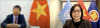 ung cu vien clcs cua viet nam doi thoai voi dai dien phai doan cac nuoc tai lien hop quoc