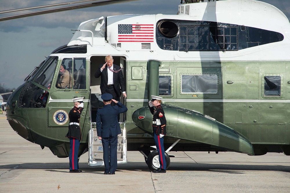 Bãi đáp trực thăng phục vụ ông Trump sẽ bị phá bỏ Bãi đáp trực thăng phục vụ ông Trump sẽ bị phá bỏ