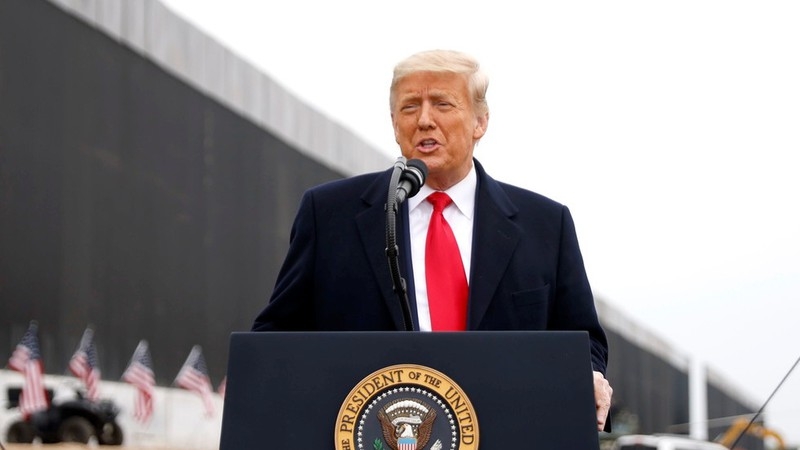 Ông Trump cáo buộc Tổng thống Biden để tình hình ở biên giới Mỹ-Mexico 