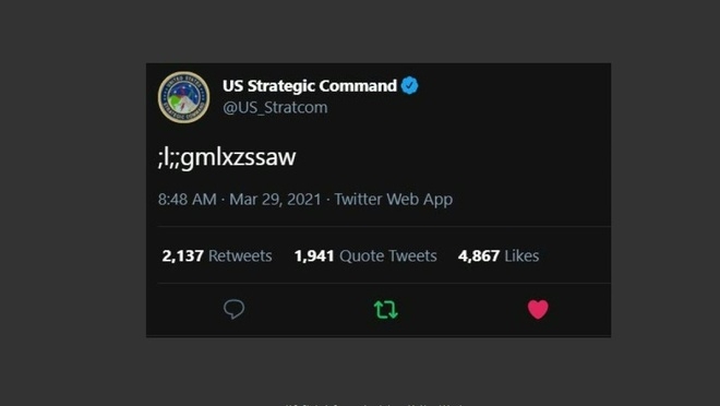 Lầu Năm Góc đăng tweet bí ẩn khiến nhiều người đồn đoán