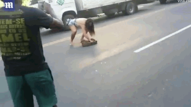 Video: Cô gái dùng tay không tóm gọn trăn khổng lồ