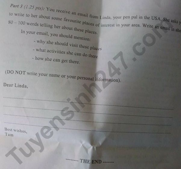 undefined 0334 dap an de thi anh van tuyen sinh lop 10 vao thpt tinh ninh thuan 4