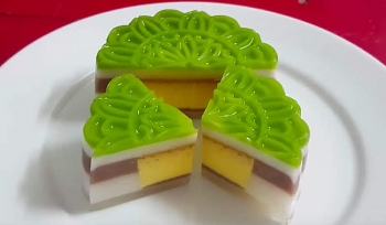 Làm bánh trung thu không cần lò nướng: Làm bánh trung thu rau câu đơn giản nhưng ăn là ghiền