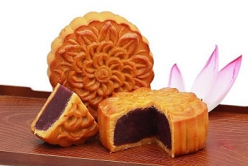 Đón Trung thu ngọt ngào với bánh trung thu nhân khoai môn 