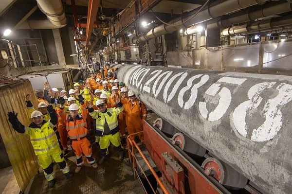 Nga hoàn tất lắp đặt đường ống Nord Stream 2