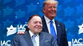Ông trùm sòng bạc Adelson ước tính ủng hộ Tổng thống Trump số tiền kỷ lục 250 triệu USD