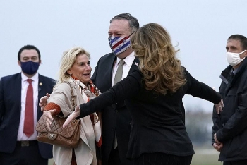Ngoại trưởng Pompeo bắt đầu chuyến công du 7 nước từng gửi lời chúc mừng sớm tới ông Biden
