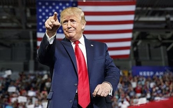 Ông Trump phấn khích 