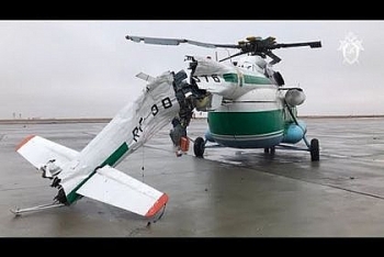 Trực thăng Mi-8 bất ngờ "đứt đuôi" khi hạ cánh, Nga tức tốc mở cuộc điều tra