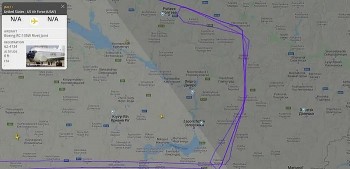 Máy bay trinh sát của Không quân Hoa Kỳ tiếp cận Donetsk