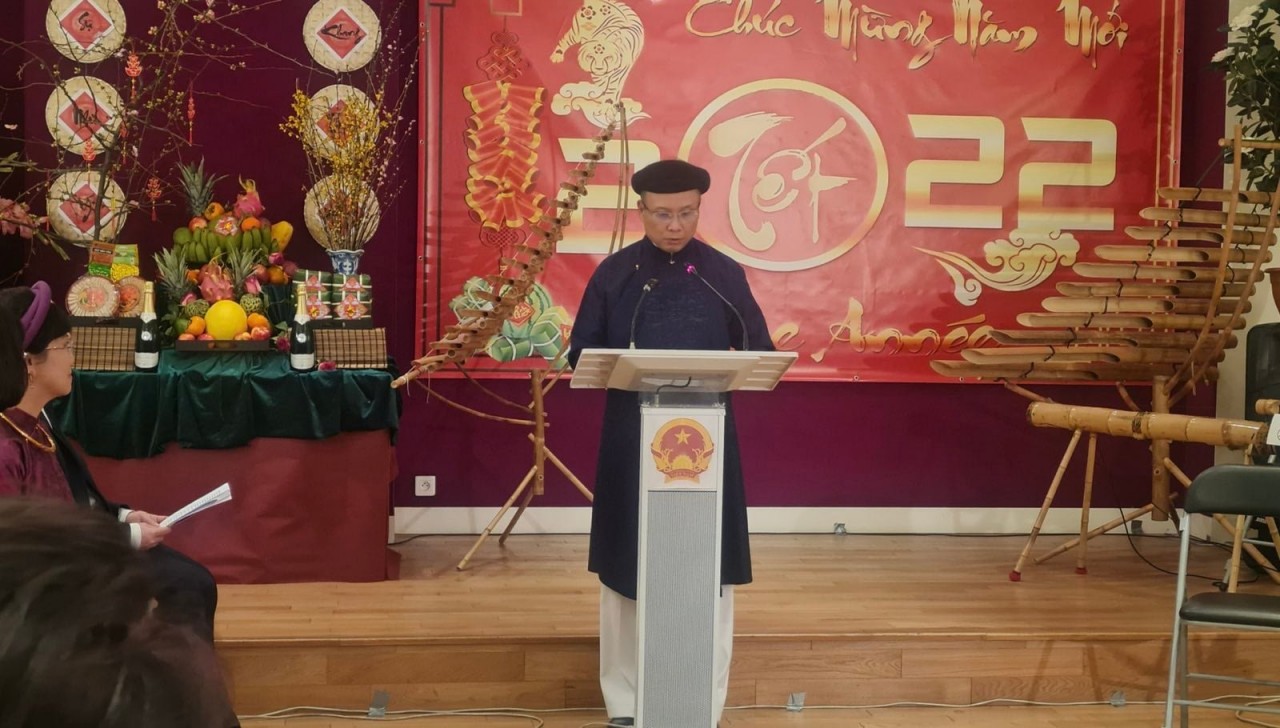 Cộng đồng người Việt tại Pháp sum họp đón Tết Nhâm Dần 2022