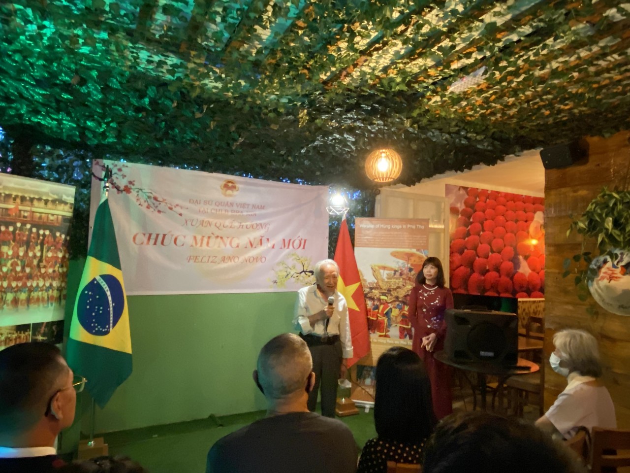 150 kiều bào Brazil gặp mặt đầu xuân Nhâm Dần 2022