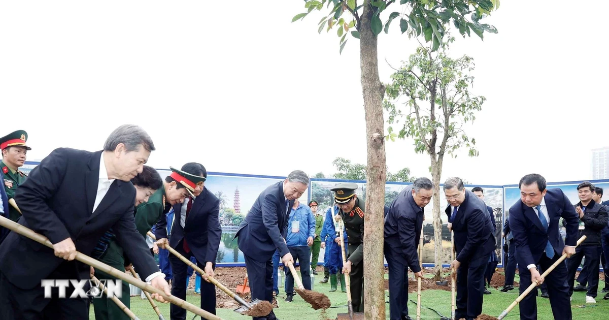 Tổng Bí thư Tô Lâm dự Lễ phát động “Tết trồng cây đời đời nhớ ơn Bác Hồ”