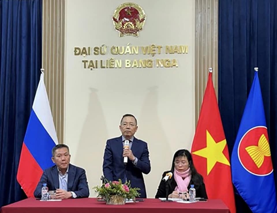 Đại sứ quán Việt Nam tại Liên bang Nga gặp mặt đại diện doanh nghiệp Việt Nam