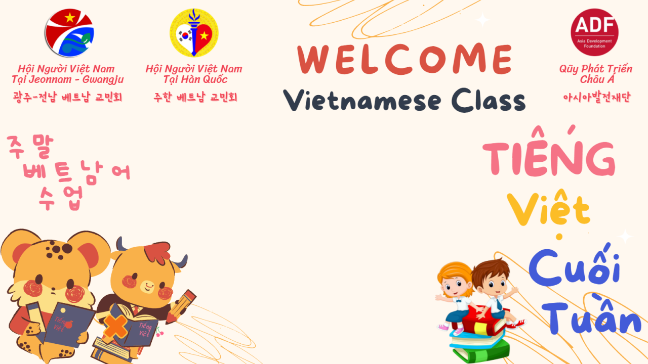 Khai giảng 3 lớp tiếng Việt tại khu vực Gwangju – Jeonnam (Hàn Quốc)