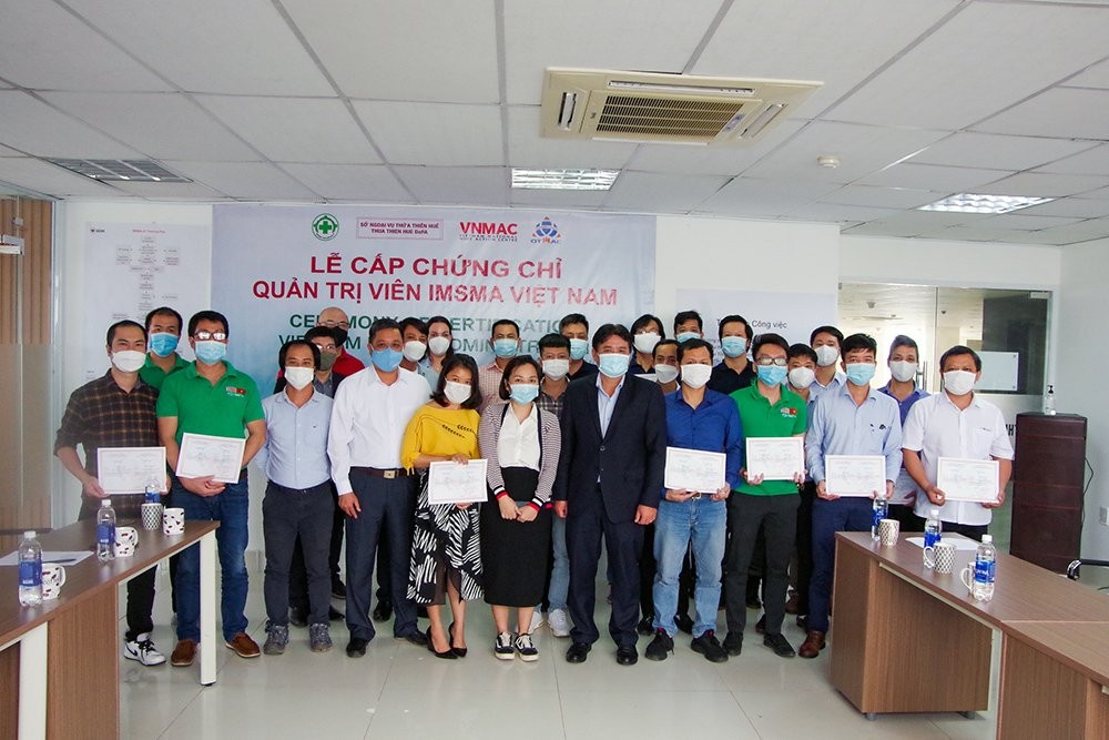 Tập huấn IMSMA cho 18 học viên đến từ các dự án và tổ chức hành động bom mìn