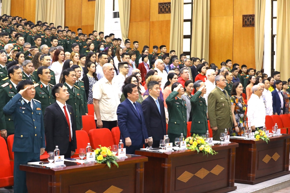 Mít tinh kỷ niệm 60 năm Ngày chiến thắng Hi-rôn của Cuba