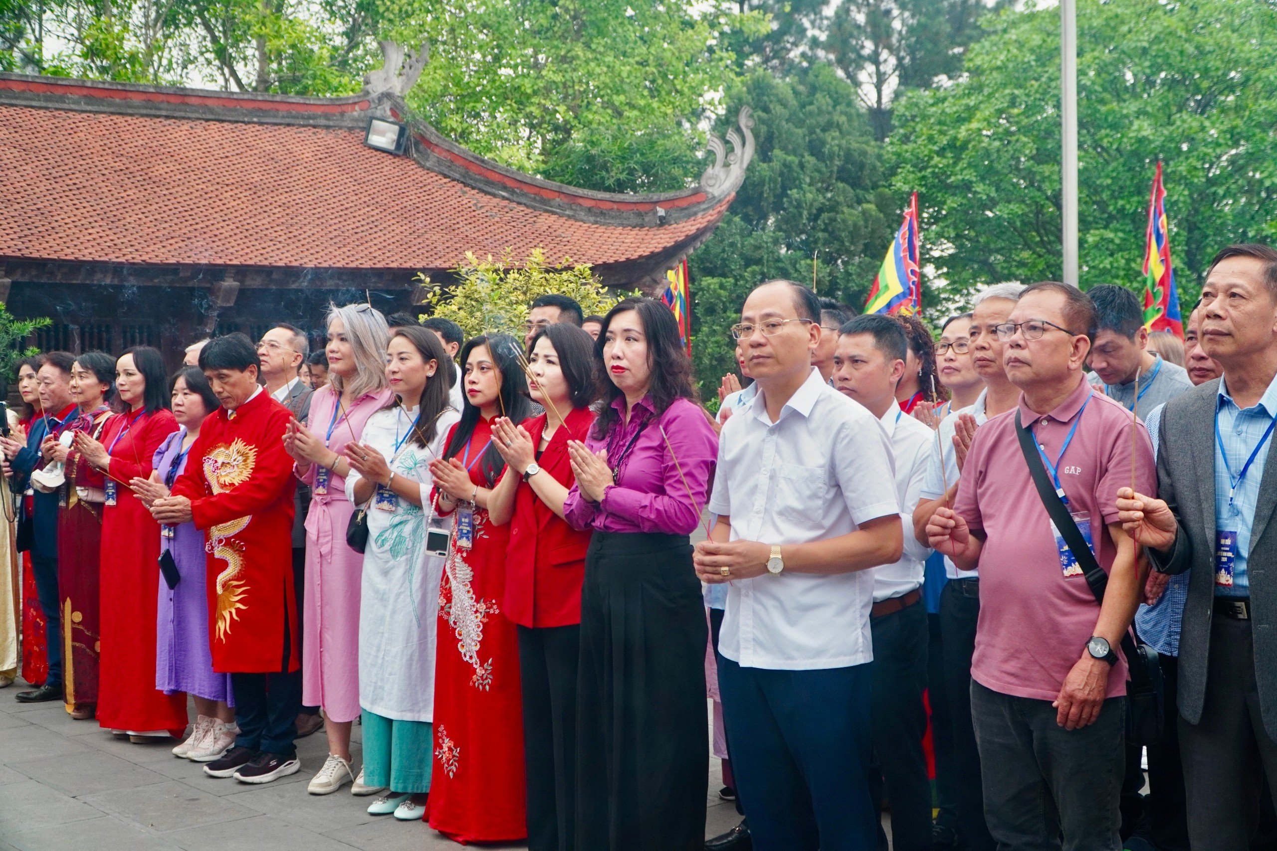 Gần 70 đại biểu kiều bào dự Giỗ Tổ Hùng Vương - Lễ hội Đền Hùng 2024