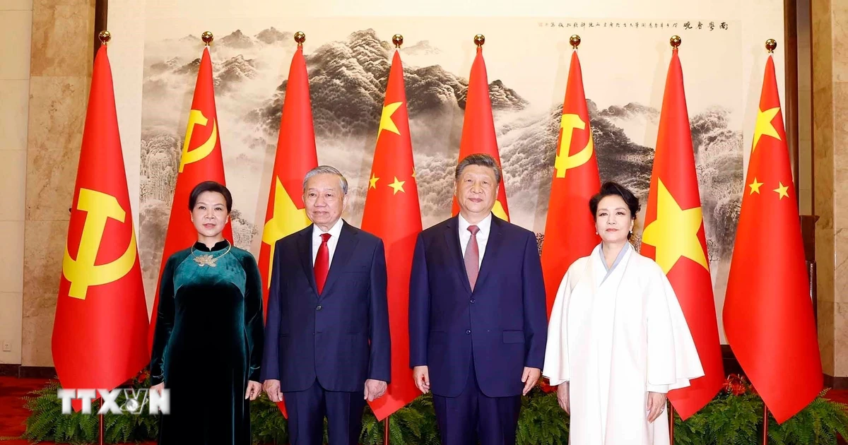 Tổng Bí thư, Chủ tịch nước Tô Lâm hội đàm với Tổng Bí thư, Chủ tịch Trung Quốc