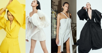 Bộ sưu tập Thu Đông 2021 của NTK Công Trí xuất hiện trên tạp chí Vogue Mỹ