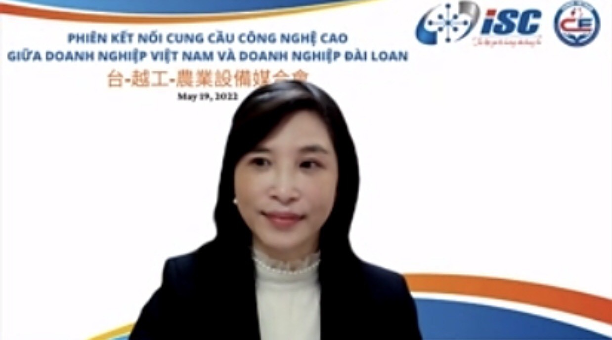 Kết nối cung cầu công nghệ trực tuyến giữa doanh nghiệp Việt Nam và Đài Loan (Trung Quốc)