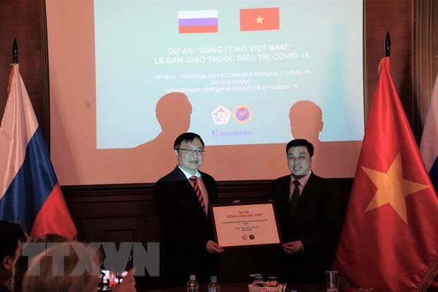 Kiều bào tại Nga tích cực tham gia chống dịch COVID-19 trong nước hình ảnh 1 Kieu bao tai Nga tich cuc tham gia chong dich COVID-19 trong nuoc hinh anh 1