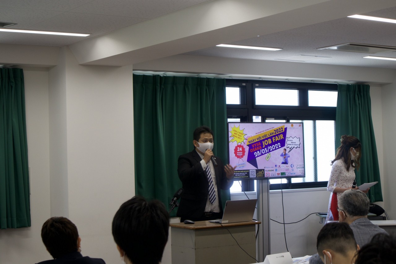 VYSA Osaka Job Fair 2022: Ngày hội việc làm cho các sinh viên Việt tại Nhật Bản