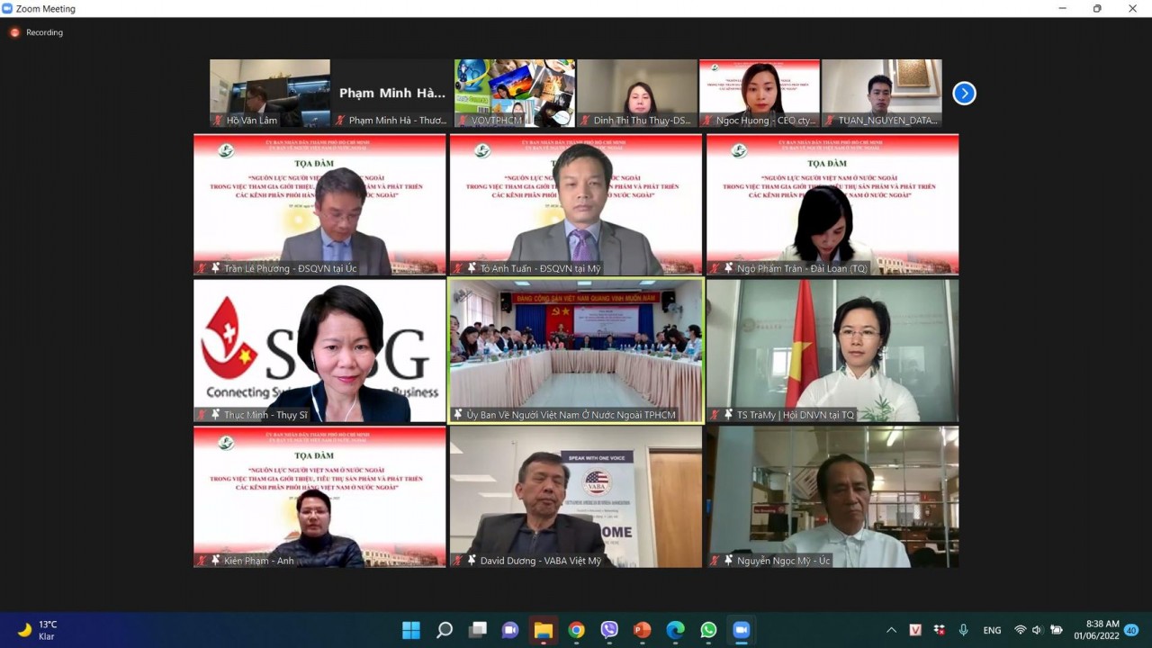 Doanh nghiệp kiều bào hiến kế đưa hàng Việt Nam ra nước ngoài
