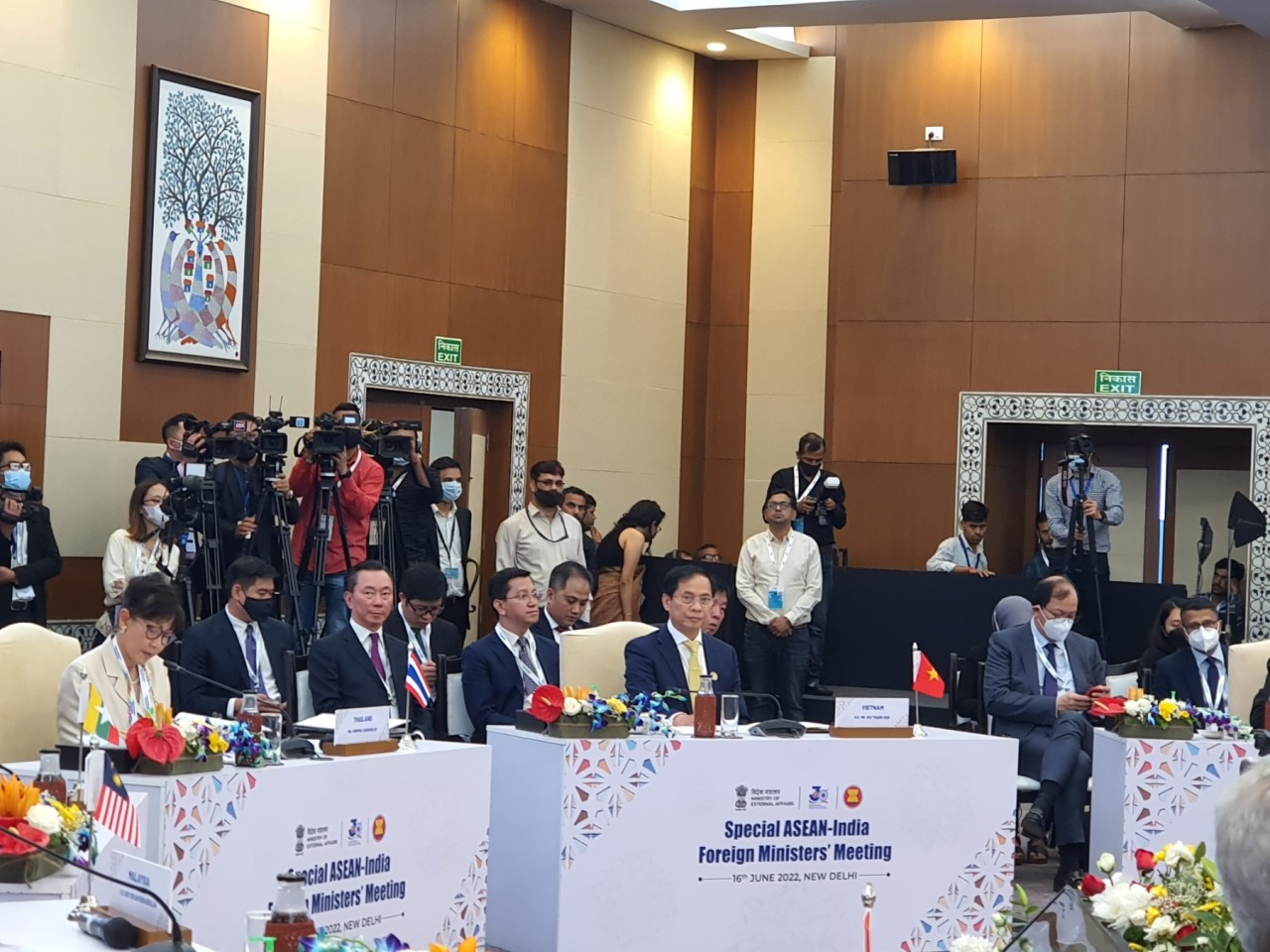 Việt Nam đánh giá cao Ấn Độ ủng hộ lập trường của ASEAN về Biển Đông