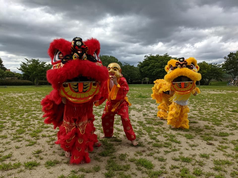 Hội Hữu nghị Việt Nam-Osaka ra mắt Đội lân Osaka