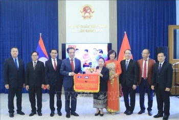 Sâu đậm tình cảm Việt Nam - Lào tại LB Nga