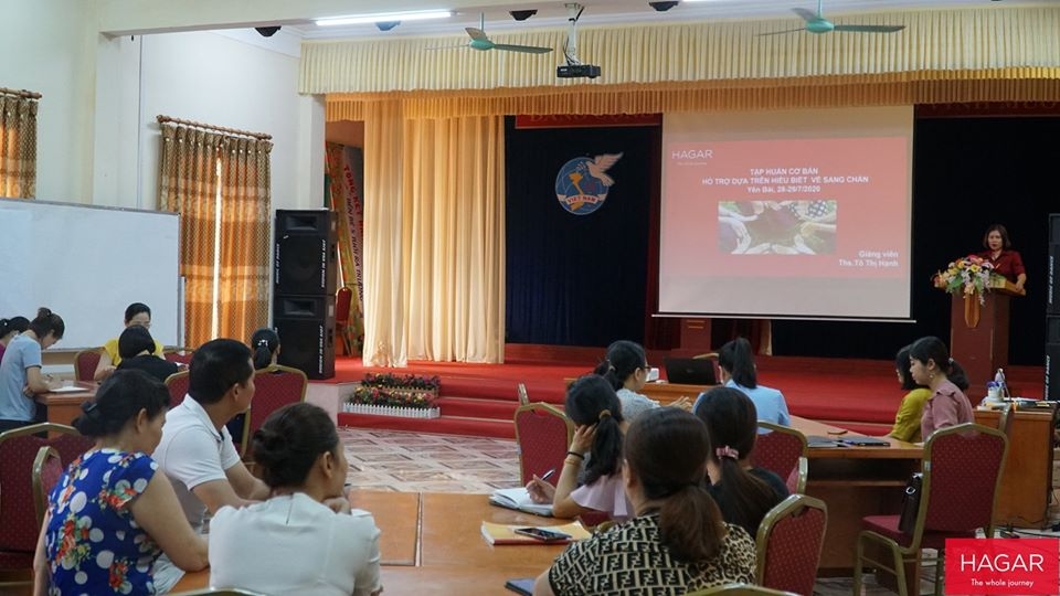 50 hoc vien tu 2 tinh nghe an yen bai tap huan ve ho tro dua tren hieu biet ve sang chan