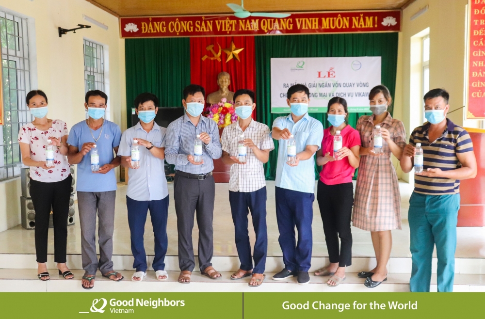 GNI giúp người dân Thanh Hóa thành lập hợp tác xã sản xuất nước uống tinh khiết
