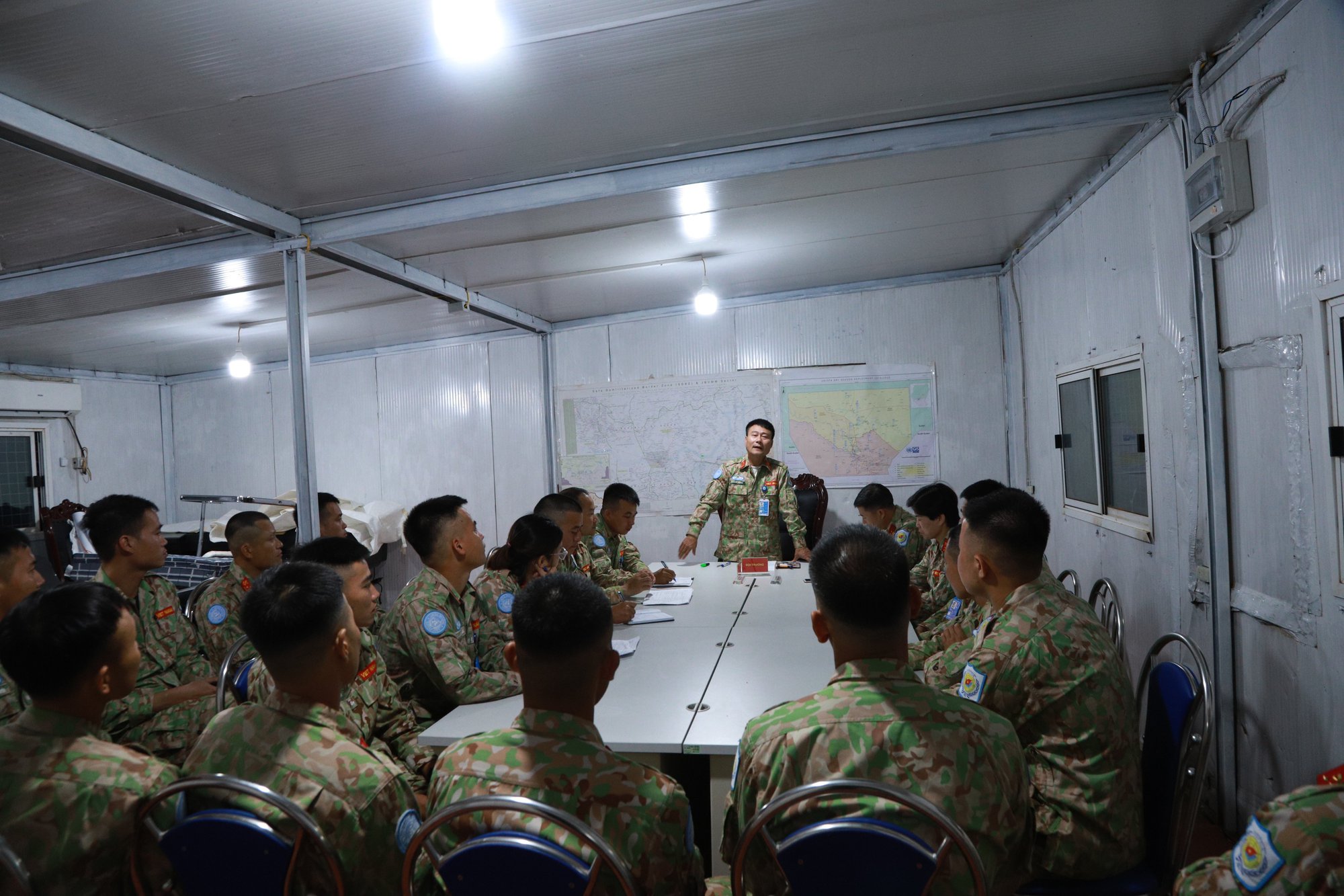 Đội công binh Việt Nam ghi thêm dấu ấn đặc biệt ở Abu Qussa  - Ảnh 1.