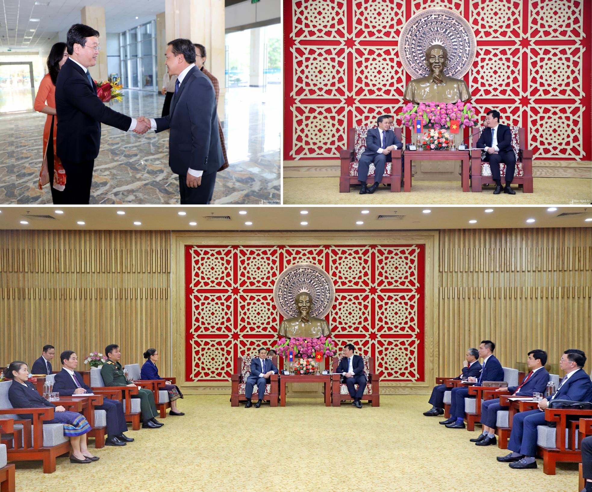 Mối quan hệ hữu nghị truyền thống, hợp tác toàn diện giữa Nghệ An và các tỉnh nước bạn Lào ảnh 1