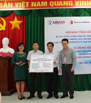 Liên hiệp các Tổ chức hữu nghị thành phố Cần Thơ tổng kết hoạt động phi dự án về COVID-19