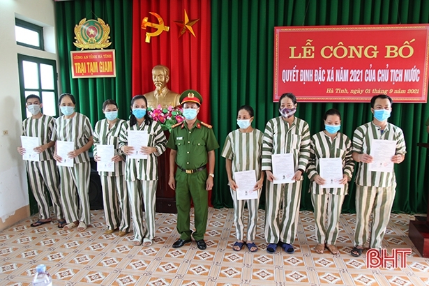 Phạm nhân xúc động trước chính sách đặc xá khoan hồng của Đảng, Nhà nước