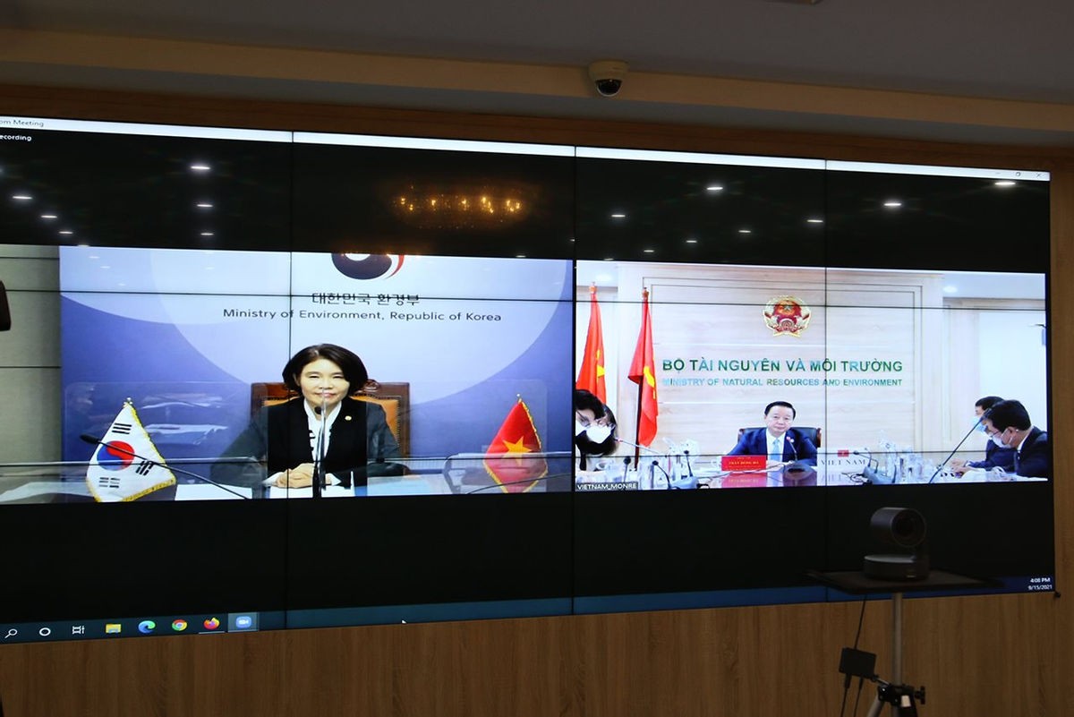 Việt Nam-Hàn Quốc tăng cường hợp tác về tài nguyên và môi trường | Môi trường | Vietnam+ (VietnamPlus)