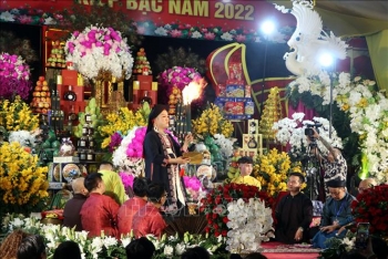 Hải Dương: Liên hoan diễn xướng hầu Thánh năm 2022